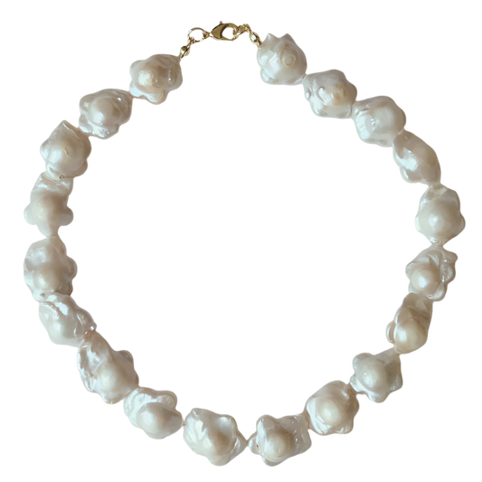 Flora Pearl Necklace