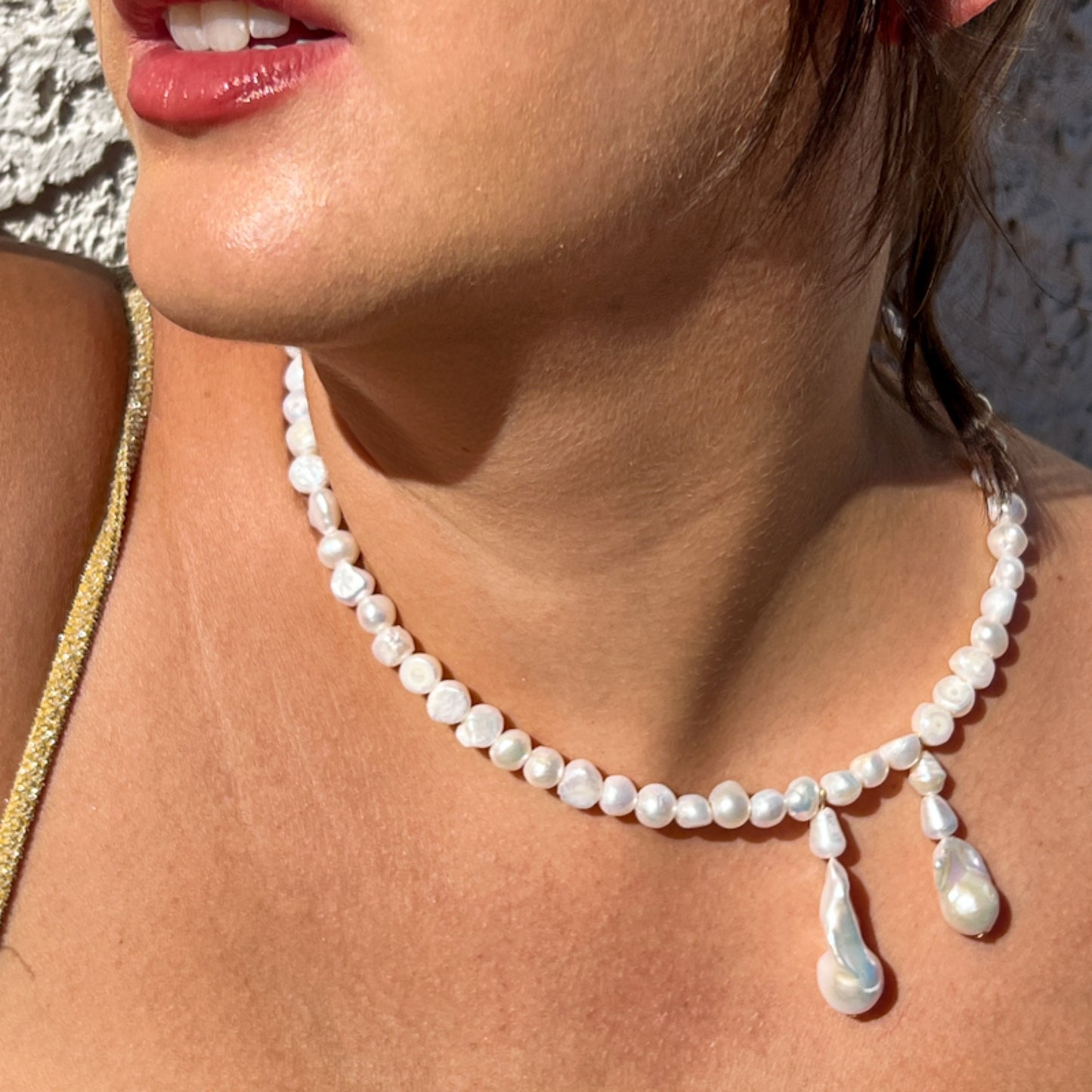 Undone Pearl Choker | Sultry