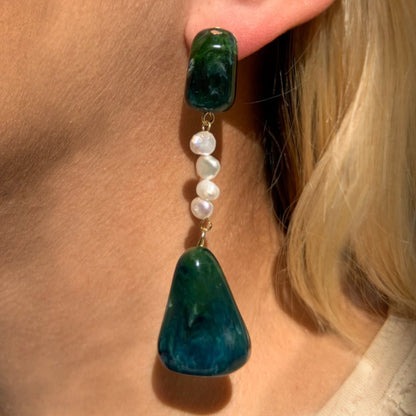 La Palma - Club Paradiso - Earrings - Green